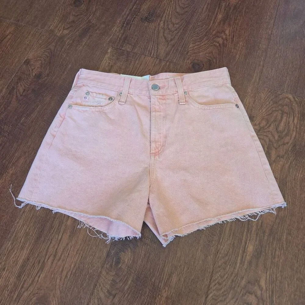 NWT Ag Adriano Goldschmied Alexxis High Rise Shorts